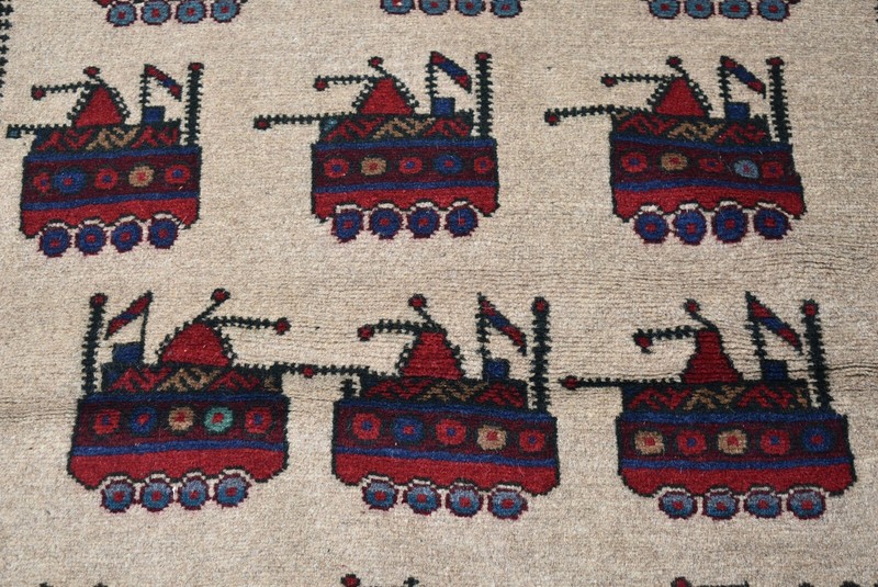 2'10 x 4'4 ft Handmade vintage afghan tribal shindand war area rug, 3x5 wool rug gallery