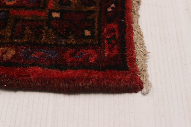 3'4" x 9'5" Vintage Hand-knotted Runner Rug Traditional Oriental Wool Carpet gallery