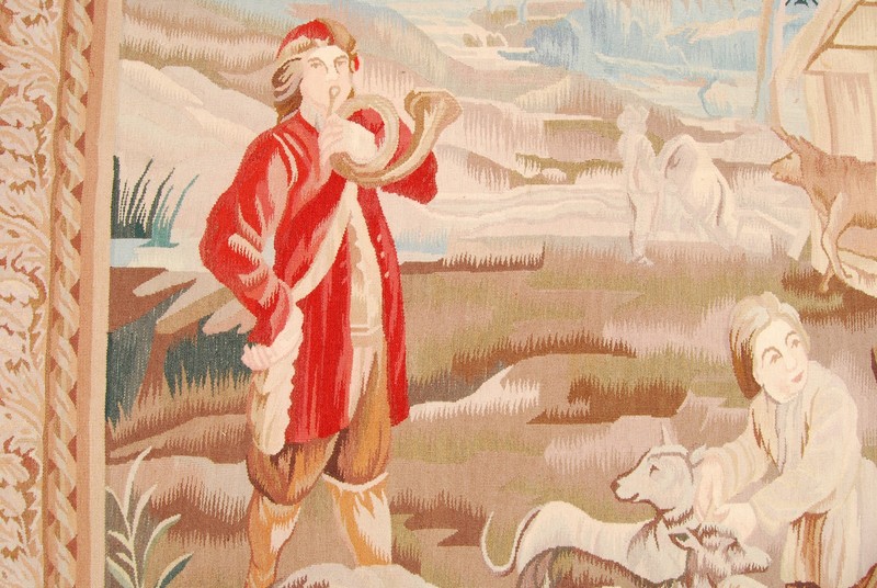 212x217 CM Aubusson Arazzo classic figurativ francia design gallery
