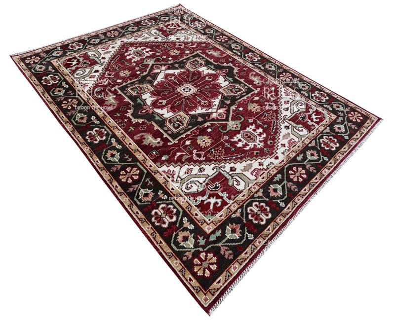 8x10 Hand made Traditional Living Area Rugs, Contemporary Floor Carpet gallery