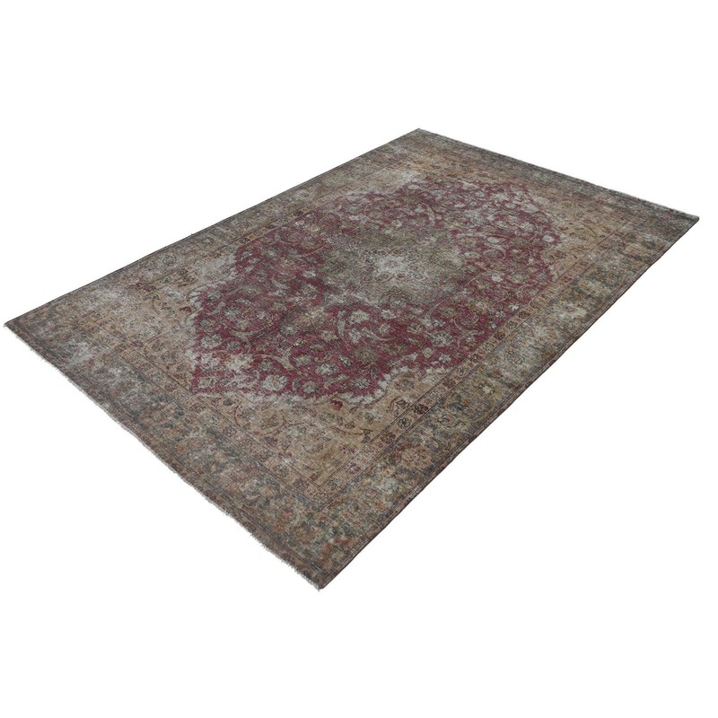 6'0" x 9'6" Ravello East Vintage Hand-Knotted Wool Area Rug gallery