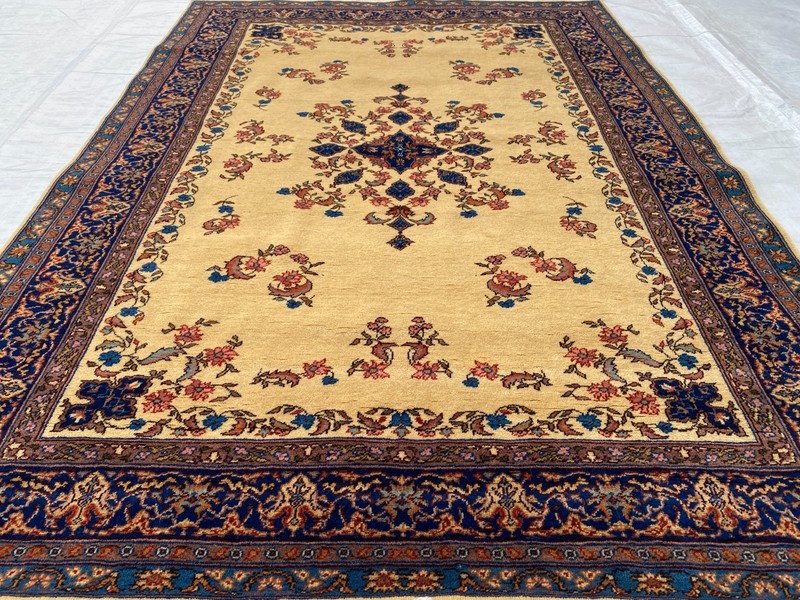 4x6 ft Oriental Handmade Turkish Traditional Flower Geometric Tribal Antique Rug gallery