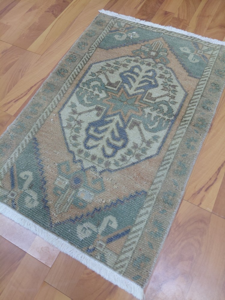 Handmade Botanic Rug Aztec Rug Antique Natural Wool Rug Decor Rug Oriental Rug