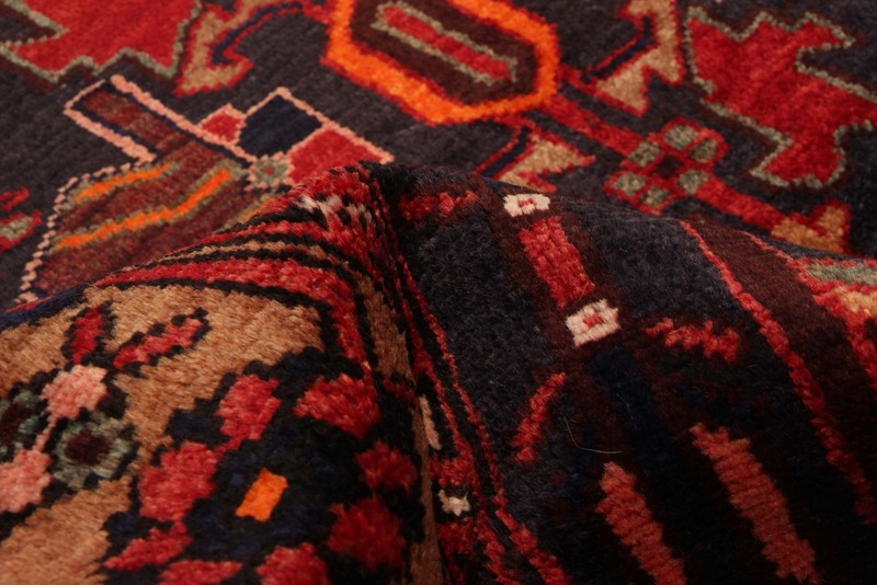 Vintage 3'6" x 8'2" Traditional Hand Knotted Vegetable Dye Wool Area Rug gallery