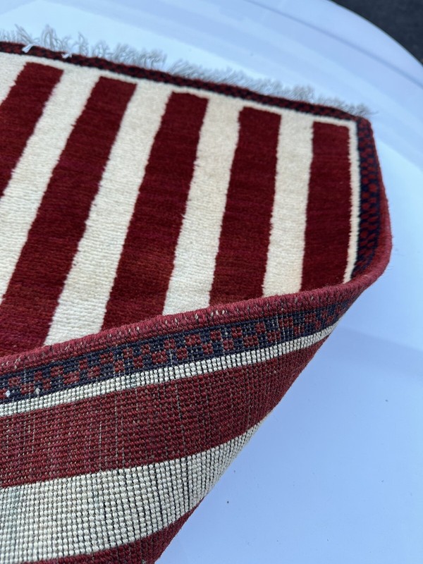 Vintage Hand Made American Flag Rug gallery