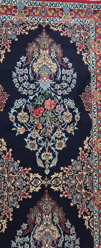 Fine Genuine Handmade Middle Eastern Rug Runner Silk Foundation gallery
