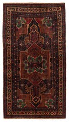 Traditional Vintage Hand-Knotted Area Rug 3’7″ x 6’10” Oriental Wool Carpet