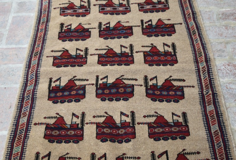 2'10 x 4'7 ft Handmade vintage afghan tribal shindand war area rug, 3x5 wool rug gallery