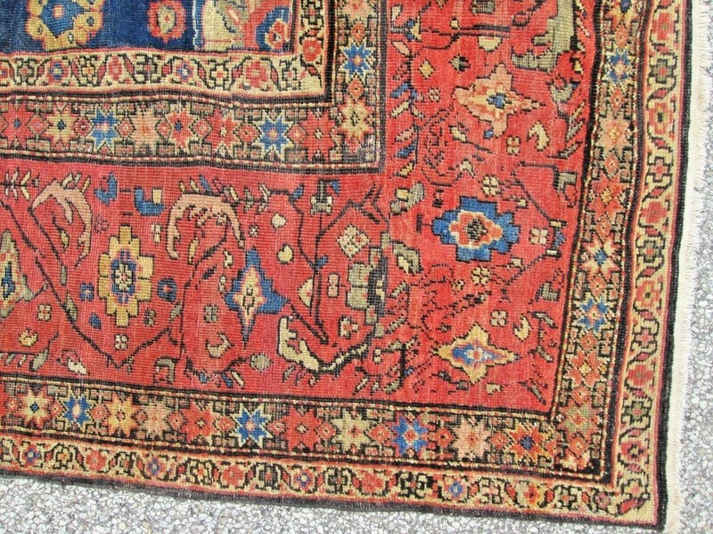 ANTIQUE SULTANABAD ORIENTAL CARPET_10 x 15_CIRCA 1880 FROM MY COLLECTION gallery