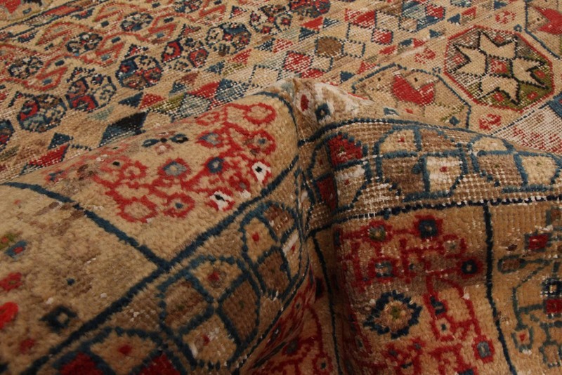 Vintage Traditional Hand-Knotted Area Rug 4'10" x 6'0" Oriental Wool Carpet gallery