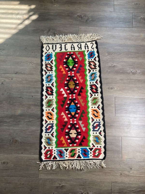 Sarajuevo Hand Loomed Prayer Rug gallery