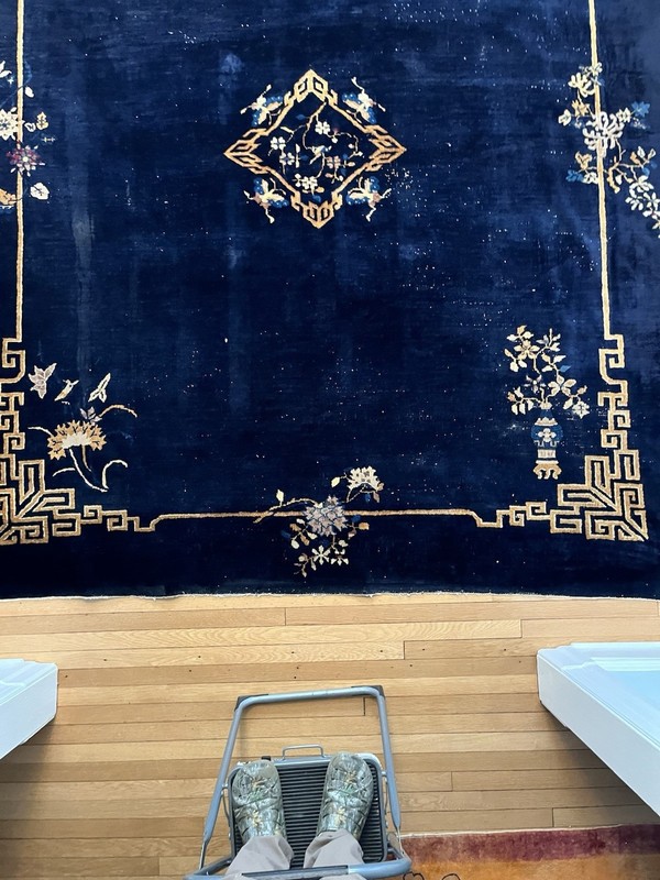 Beautiful Nichols Style Art Deco Rug 4x6 Ft gallery