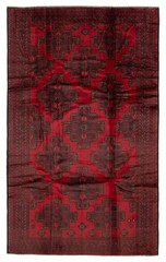 Vintage 6’2″ x 10’4″ Traditional Hand Knotted Vegetable Dye Wool Area Rug