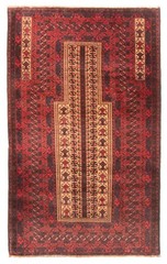 Traditional Vintage Hand-Knotted Oriental Carpet 2’11” x 4’8″ Wool Area Rug