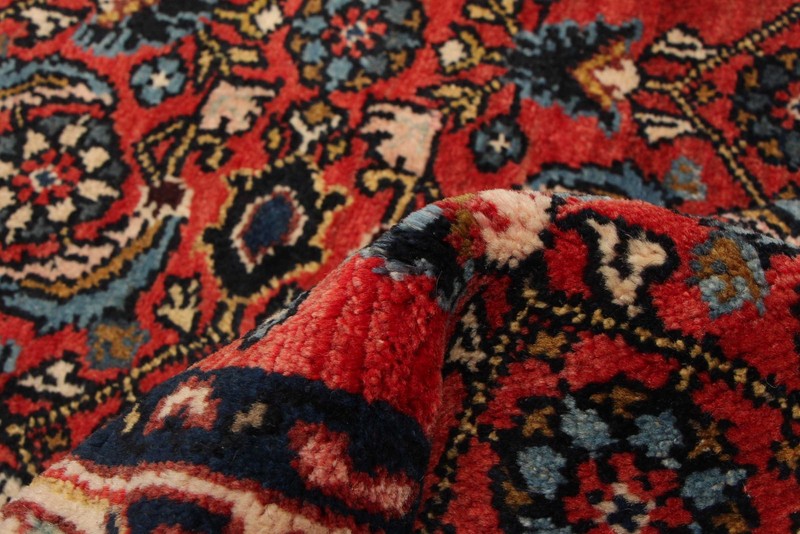 3'1" x 9'10" Vintage Hand-knotted Runner Rug Traditional Oriental Wool Carpet gallery