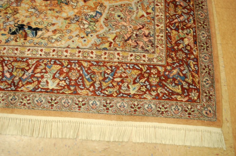 MINT AUTHENTIC AMERICAN KARASTAN HUNTING PATTERN # 723 RUG CARPET 8' 8" x 12' gallery