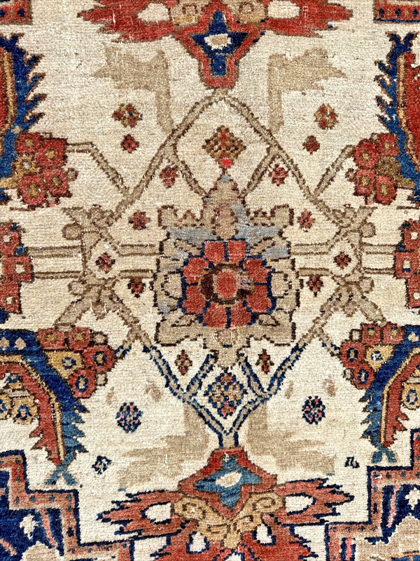 Auth: 19th C Antique N W Kurdish Rug Exquisite Mystical ART Kalleh Fine 7x15 gallery