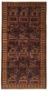 Vintage Hand-Knotted Area Rug 3'4" x 6'7" Traditional Oriental Wool Carpet gallery
