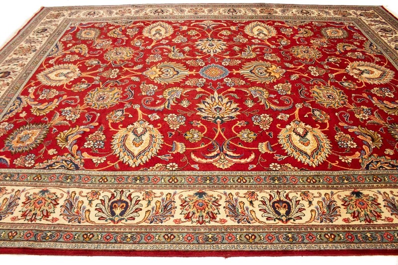 11'6X14'8 Handmade Semi-Antique Oriental Rug Palatial Size Classic Carpet gallery