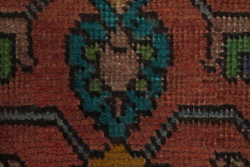 Semi-Antique Wool Hand-knotted Traditional 12 ft Runner Rug Hallway Carpet 3x12 gallery