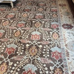 Large Pottery Barn Wool Rug