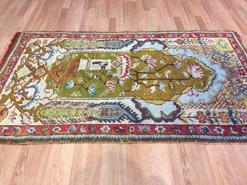 Beautiful Bergama - 1860s Antique Turkish Rug - Oriental Carpet - 3.5 x 5.9 ft. gallery