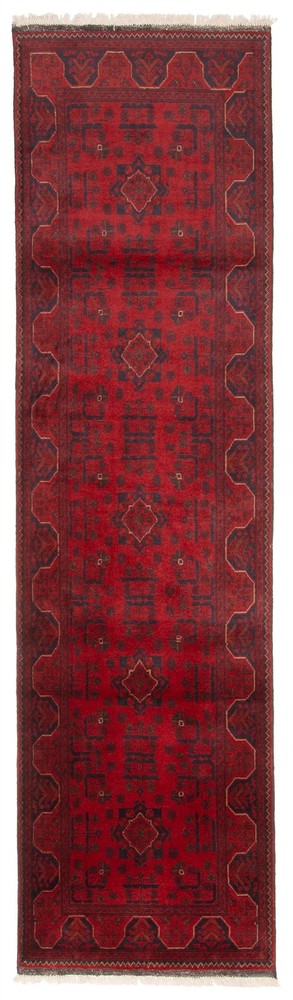 Vintage Hand-knotted Runner Rug 2'8" x 9'8" Traditional Oriental Wool Carpet