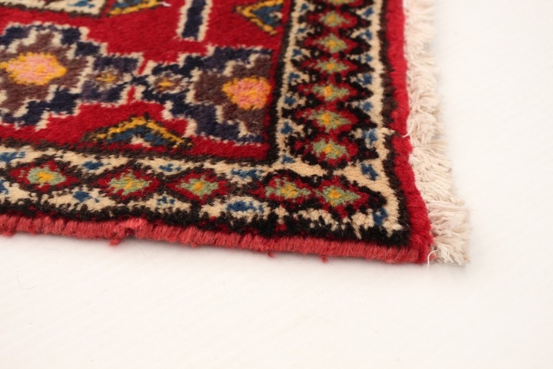 Vintage Hand-Knotted Area Rug 6'9" x 10'11" Traditional Oriental Wool Carpet gallery