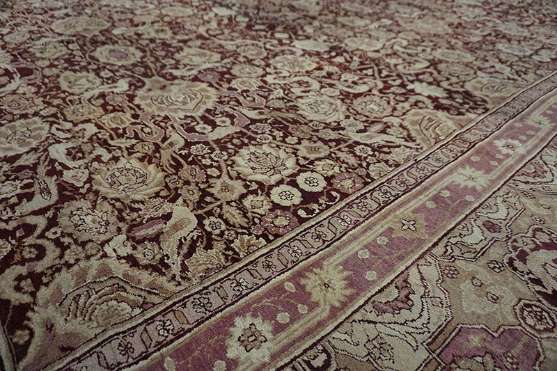 15X17 Antique Indian Agra Wool Area Rug gallery
