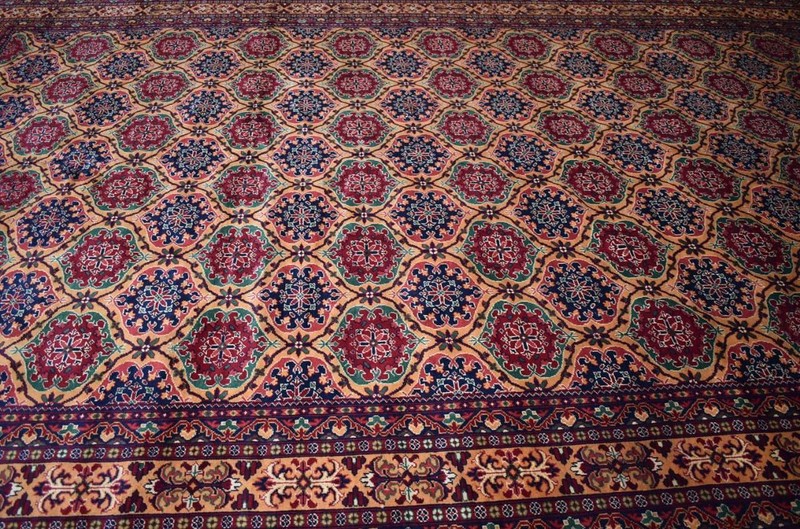 Oversized Large Afghan Turkmen Area Rug 10x16 Fine Geometric Traditional Carpet gallery