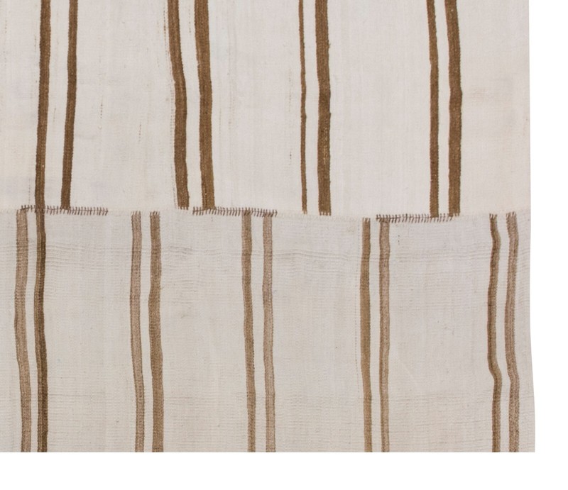 Vintage Minimal Kilim Rug,Striped Kilim Rug,Turkish Kilim Rug, 5'11 x 7'7 ft gallery