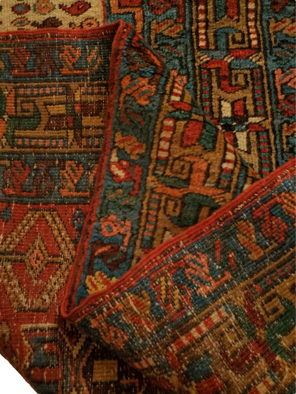 Elegant Multi-Medallion Kareje runner - 2'2" x 10'7" gallery