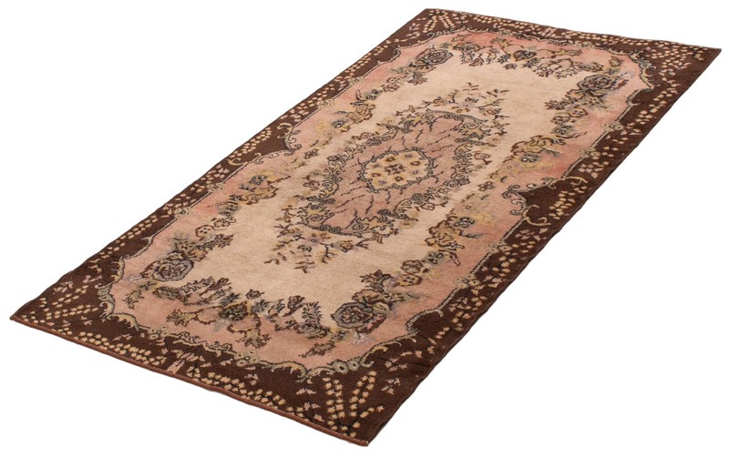 Vintage Hand-Knotted Area Rug 3'9" x 6'11" Traditional Oriental Wool Carpet gallery