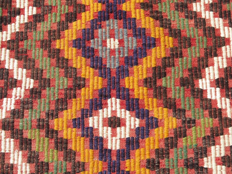 Home Decor, Area Rugs, Handmade Floor Carpet Turkish Kilim Wool Teppich 72"X112" gallery