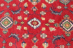 3 X 8 Ft Stunning Kazak Turkoman Handmade Hallway Runner