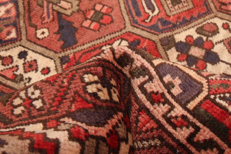 Vintage 6'8" x 10'1" Traditional Hand Knotted Vegetable Dye Wool Area Rug gallery