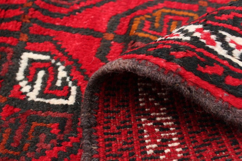 Vintage 3'4" x 5'7" Traditional Hand Knotted Vegetable Dye Wool Area Rug gallery
