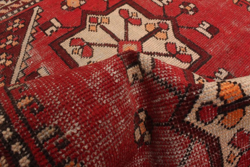 Vintage Traditional Hand-Knotted Area Rug 3'6" x 5'10" Oriental Wool Carpet gallery