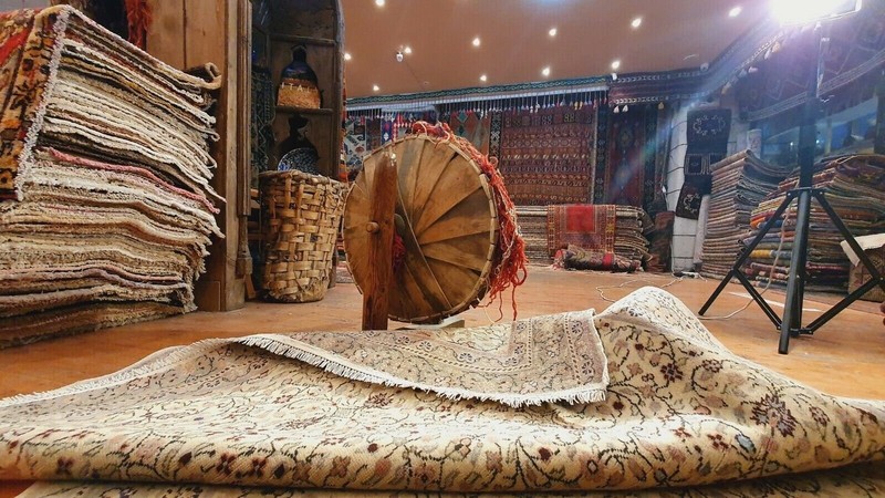 Stunning Vintage Cr1950-1960's Wool Pile Bunyan Kayseri Area Rug 4'7"×6'5" gallery
