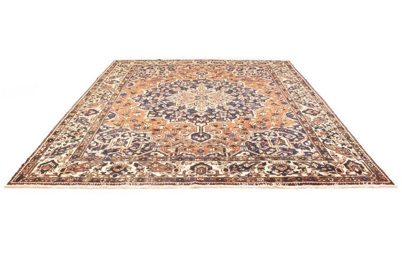 Handmade Vintage Floral Wool Oriental Rug Living Room Decor Carpet 10X12 ft gallery