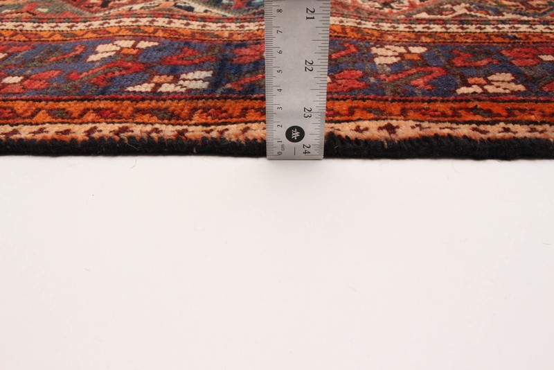 Vintage 6'9" x 10'1" Traditional Hand Knotted Vegetable Dye Wool Area Rug gallery