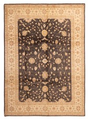 Vintage 8’9″ x 11’11” Traditional Hand Knotted Vegetable Dye Wool Area Rug