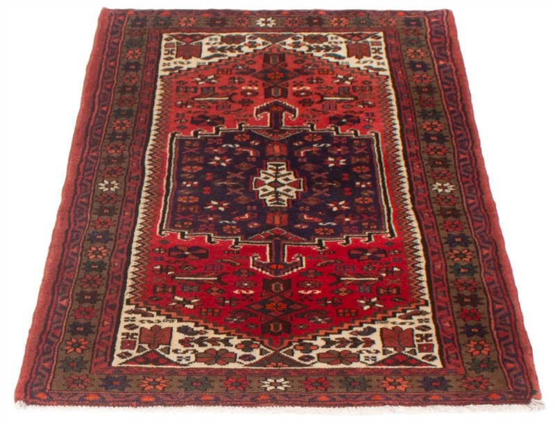 Vintage Hand-Knotted Area Rug 3'1" x 4'11" Traditional Wool Carpet gallery