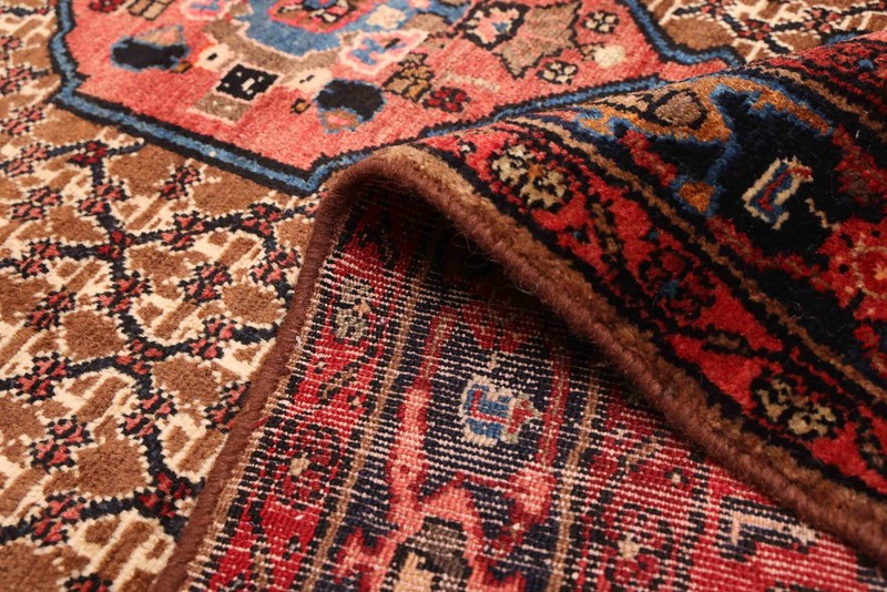 Vintage Oriental Hand-Knotted Carpet 4'3" x 7'10" Traditional Wool Area Rug gallery