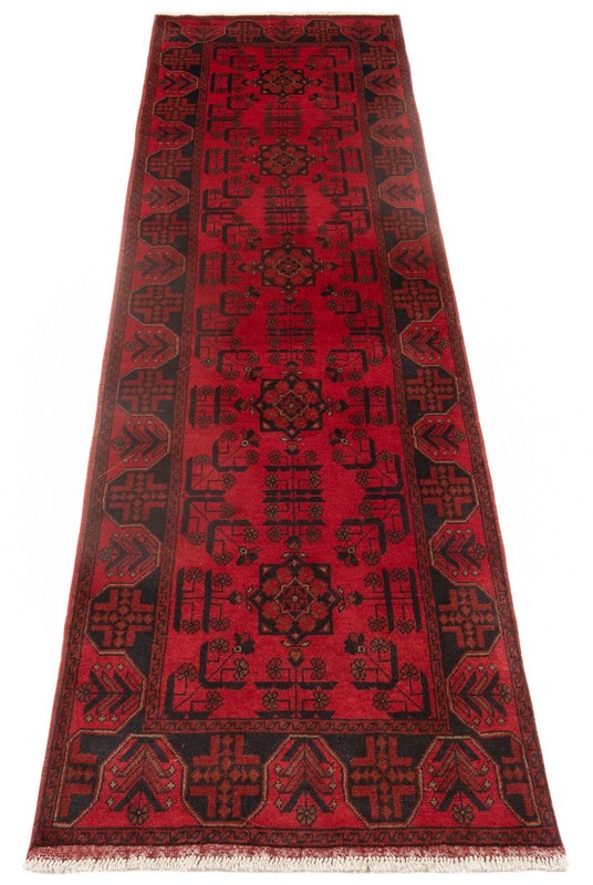 Afghan Hand Knotted Oriental Rug 288x82cm - Excellent Condition, Carpet, Rug,... gallery