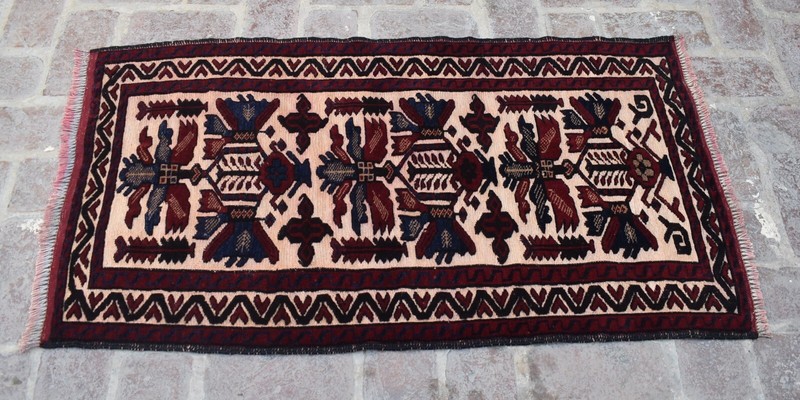 2'5 x 4'4 Handmade afghan tribal berjesta wool area rug, 3x5 persian rug gallery