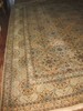 Antique wool Kaschan carpet #1, circa 1910-1930, 14x10.5 feet gallery