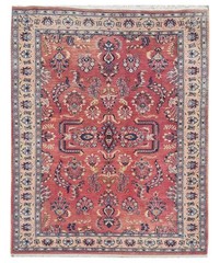 Amazing Hand Knotted Vintage Double Knot Wool Area Rug 5.2 x 3.2 Ft