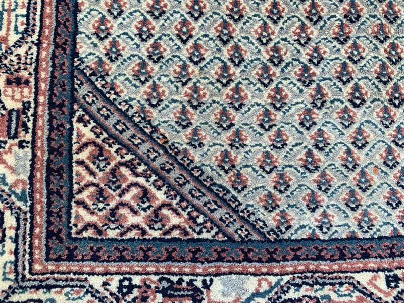Amazing Hand Knotted Vintage Badam Gul Wool Area Rug 4.5 x 2.5 Ft gallery
