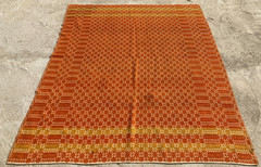 Vintage Handmade Beautiful Multicolor Kilim Rug Carpet 203×160 cm